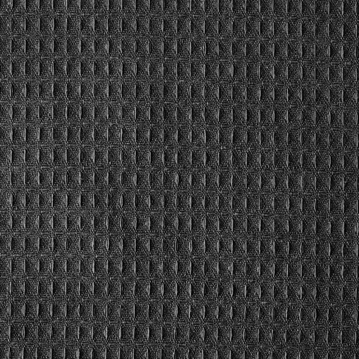 mDesign Luxus Duschvorhang Badewannenvorhang Waffelmuster wasserdicht Schwarz – Bild 8