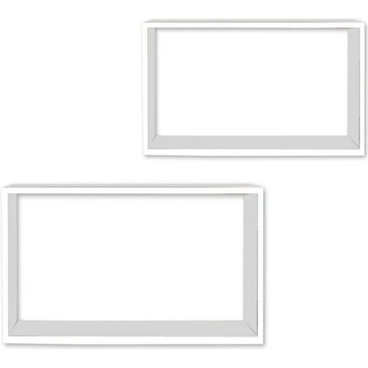 HTI-Line Wandregal Wandregal Altona 908a 2er-Set, Set 2-tlg, Schweberegal – Bild 2