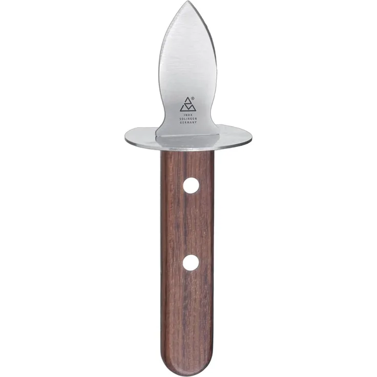 Triangle Austernöffner brauner Holzgriff, genietet i.K. 54 200 02 02