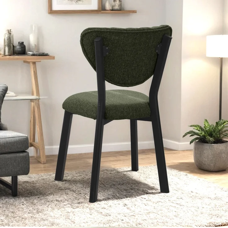 Skye Decor 'Elma - Green' Stuhl, Grün, 47 x 85 x 45 cm – Bild 3