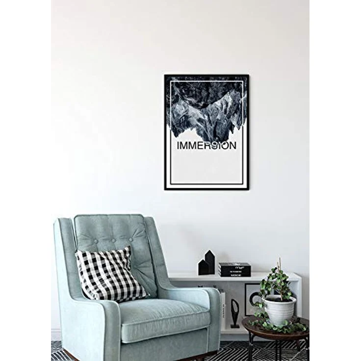 Komar Immersion Steel Wandbild, Fotoposter ohne Rahmen, 40 x 50 cm, hochwertige Druckqualität auf Premium-Papier, für Wohnzimmer und Schlafzimmer – Bild 4