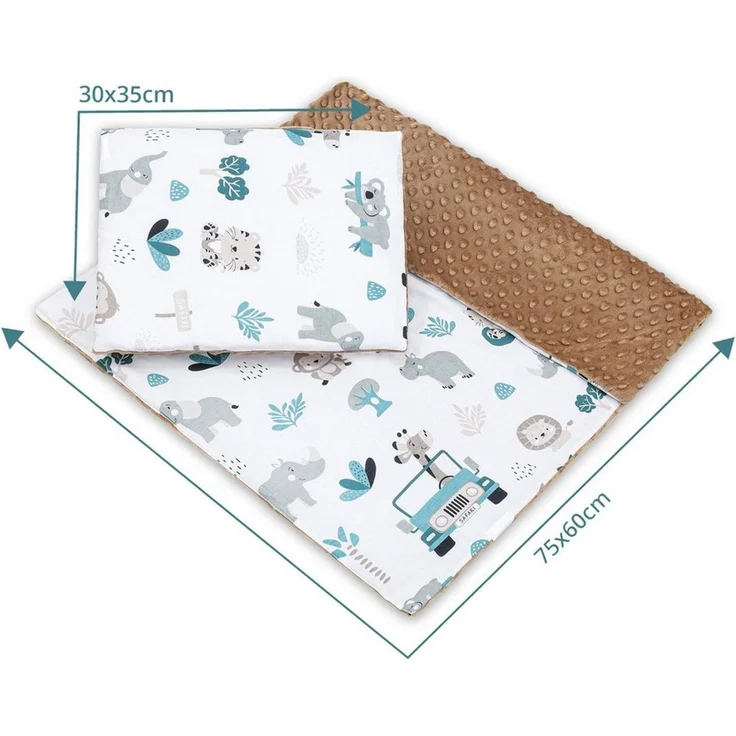 Babydecke Kuscheldecke Baby Decke - Kinderdecke Kinderwagen Blanket Babydecken, Totsy Baby – Bild 2