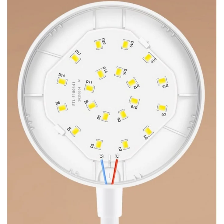 autolock LED Leselampe Klemmlampe Bett - Dimmbar Leselampe Buch Klemme Augenschutz Led, Klemmleuchte 3 Modi Bettlampe, USB Aufladbares Akku Leselampe 360° – Bild 2