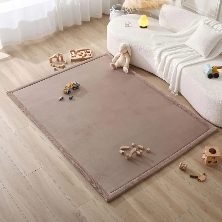 Hakuna Matte Kinderteppich mit Memory-Schaum, dicke & weiche Spielmatte 2,5 cm, Krabbelmatte, Höhe: 25 mm, Extra weich, Roll-_oder_faltbar, Hypoallergen, Schaumstoff – Bild 6