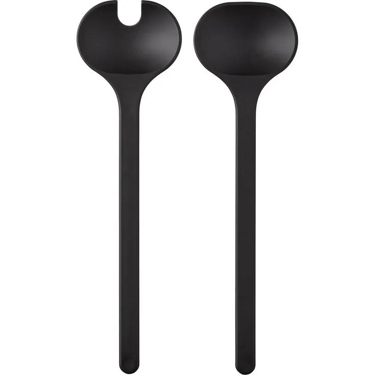 Mepal SILUETA Salatbesteck 2-teilig Nordic Black