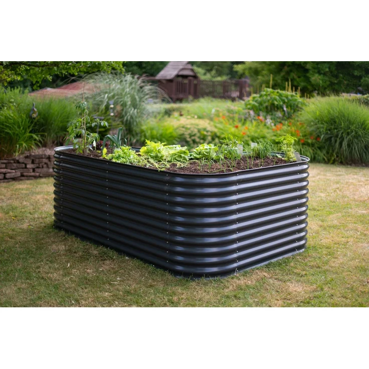 Westmann Grow Faster L | Metall Hochbeet L-Form | – Bild 3