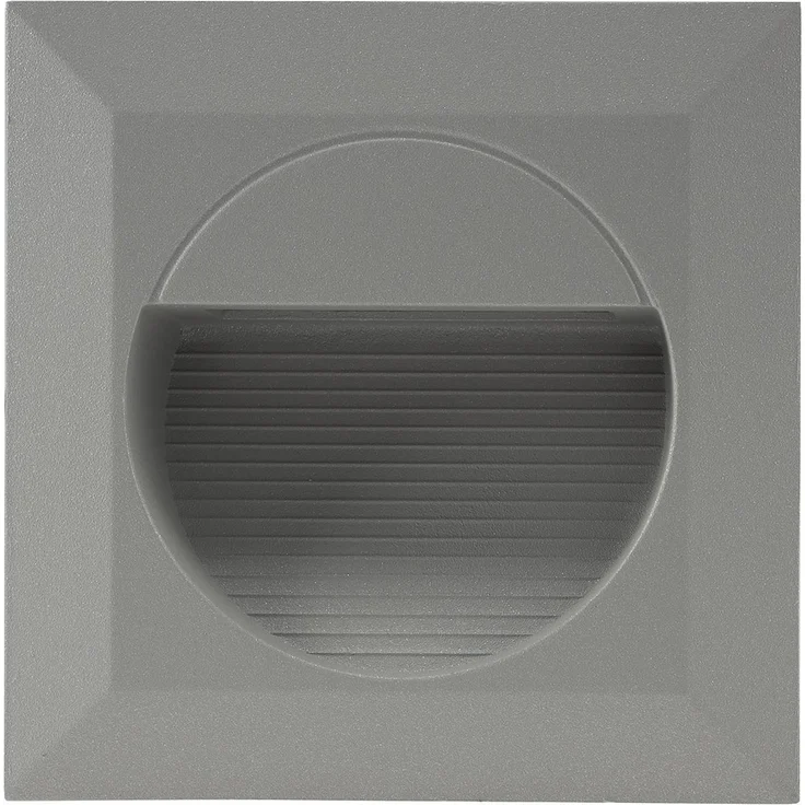 LED Wandeinbauleuchte "WEL Q14"IP65, 14 LEDs, Aluminium, warmweiß – Bild 4