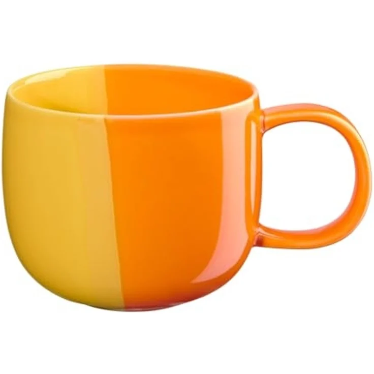 ASA Selection Henkelbecher, Orange Smoothie Joy, L. 100mm, B. 100mm, H. 85mm – Bild 1