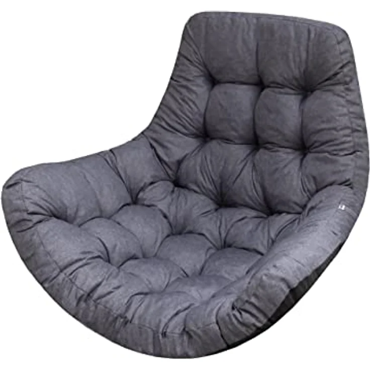 Bjird Stuhlkissen Hängesessel Kissen, Auflage für Polyrattan & Rattan Hängeschaukel, Sitzauflage für Hängekorb - Indoor & Outdoor geeignet – Bild 2
