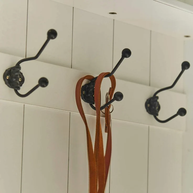 Mirabeau Kleiderständer Garderobe Colchester antikweiß/braun, none – Bild 8