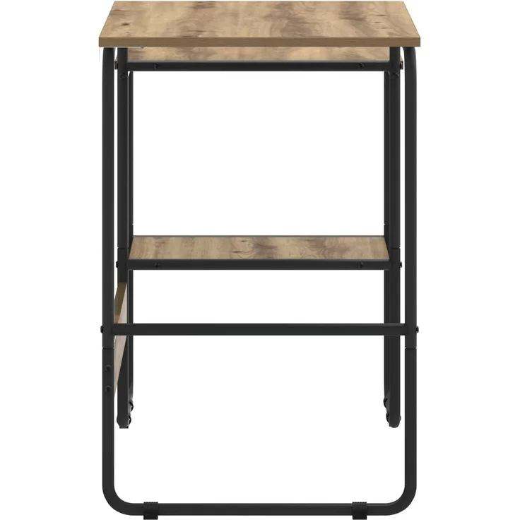 vidaXL Schreibtisch mit Stauraum Artisan-Eiche 100 x 50 x 75 cm 8007995 – Bild 4