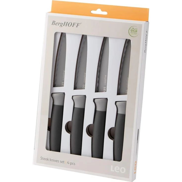 Berghoff 3950046 Messerset mit 4 Steakmessern, 11,5 cm, Grau – Bild 7