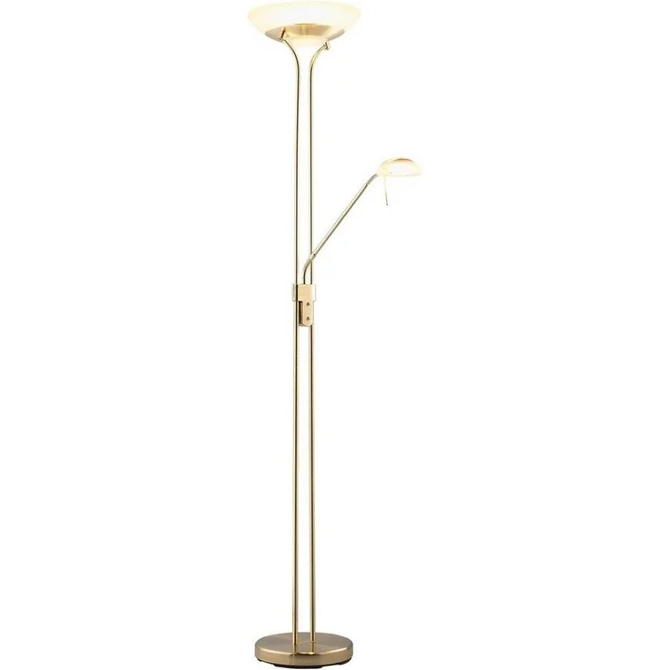 LED-Fluter Even II / FL55224E, Glas, Metall, Silber, Weiß, 33 x 180 x 33 cm – Bild 3