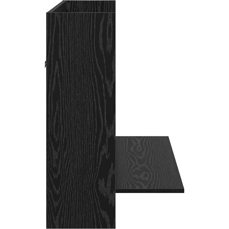 vidaXL Wandtisch Schwarz Eichen-Optik 105 x 48 x 75 cm Holzwerkstoff 869194 – Bild 5