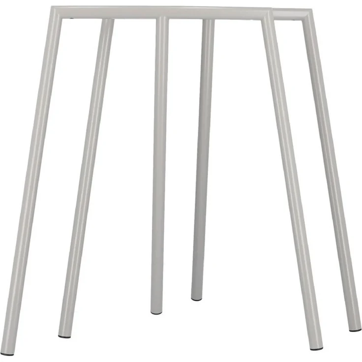 Tischgestell Benito 2er Set, pulverbeschichtetes Metall, modern, Taupe, für flexible Tischlösungen – Bild 6