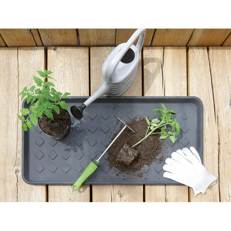 Garronda Schuhabtropfschale Schuhabstropfschale Schuhablage 72 x 35 cm PVC GD-0052 – Bild 3