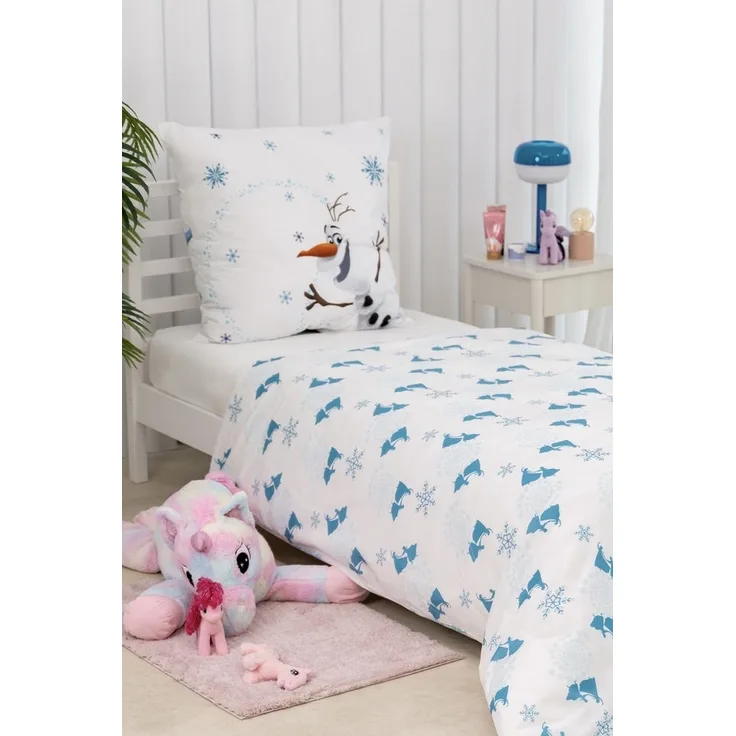 Disney Wendebettwäsche Disney Frozen Elsa & Anna Bettwäsche Set 2 teilig 135x200 + 80x80