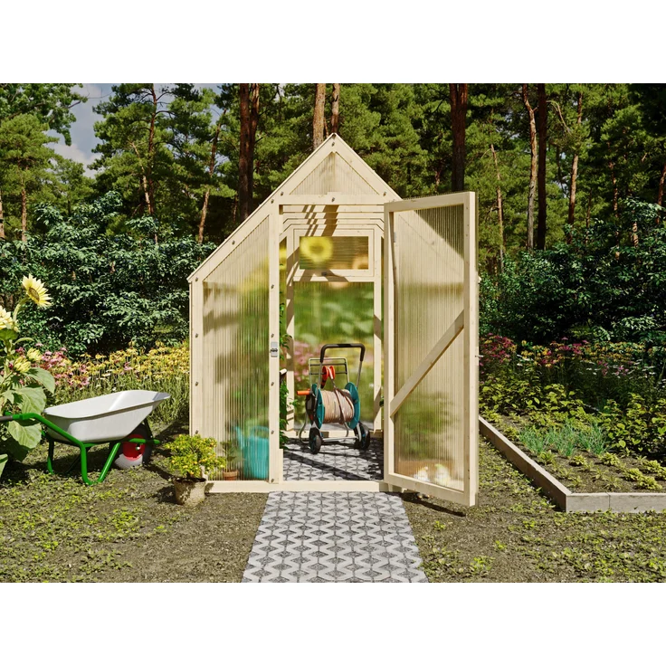 Gewächshaus Greenline Basic 4,3 m² – Bild 2