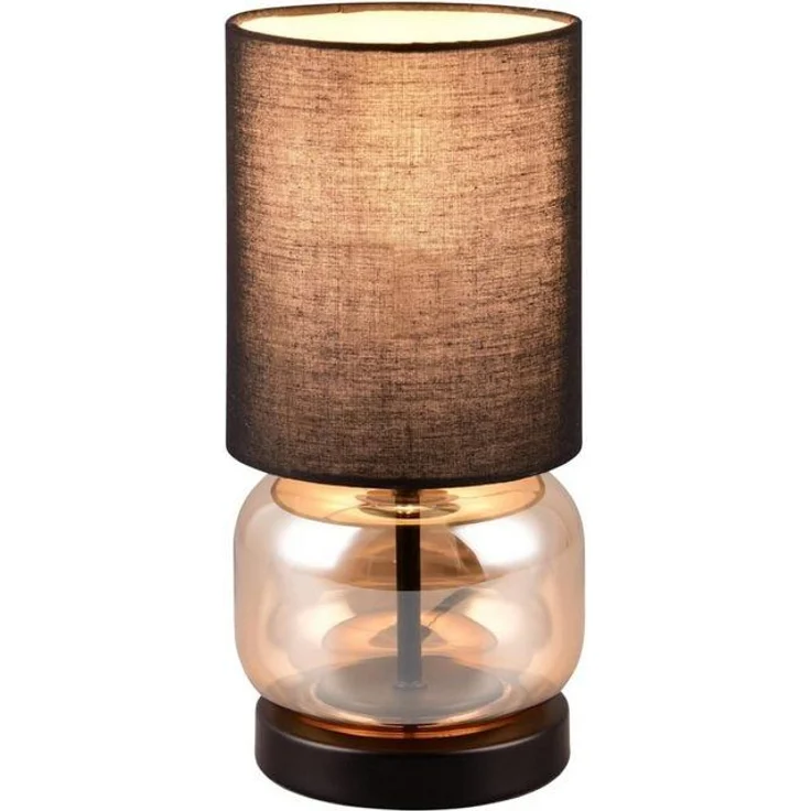 lightling Tischleuchte Elia, ohne Leuchtmittel, mit Schnurschalter, IP20 Indoor, amberfarbig – Bild 4