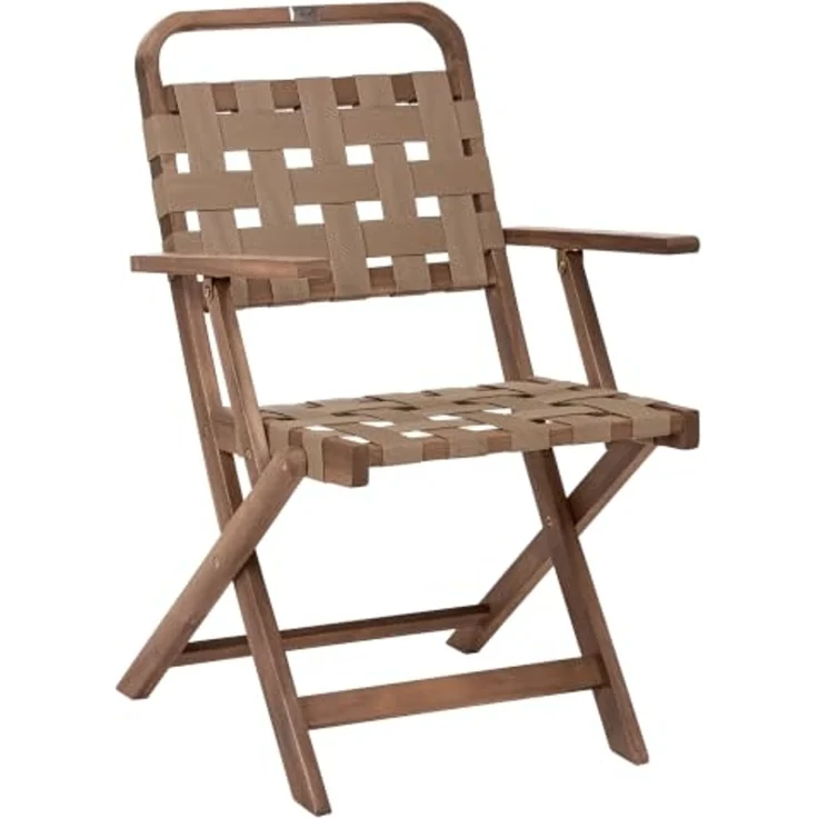 Gartenstuhl 2er Set MILZANO Akazienholz Braun – Bild 4