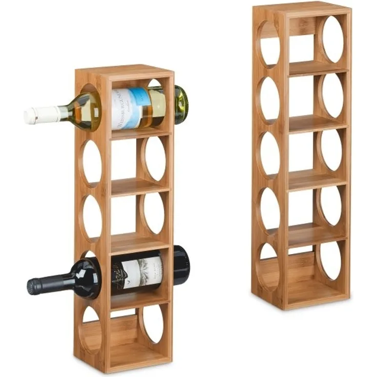Bambus Weinregal im 2er Set 10046368