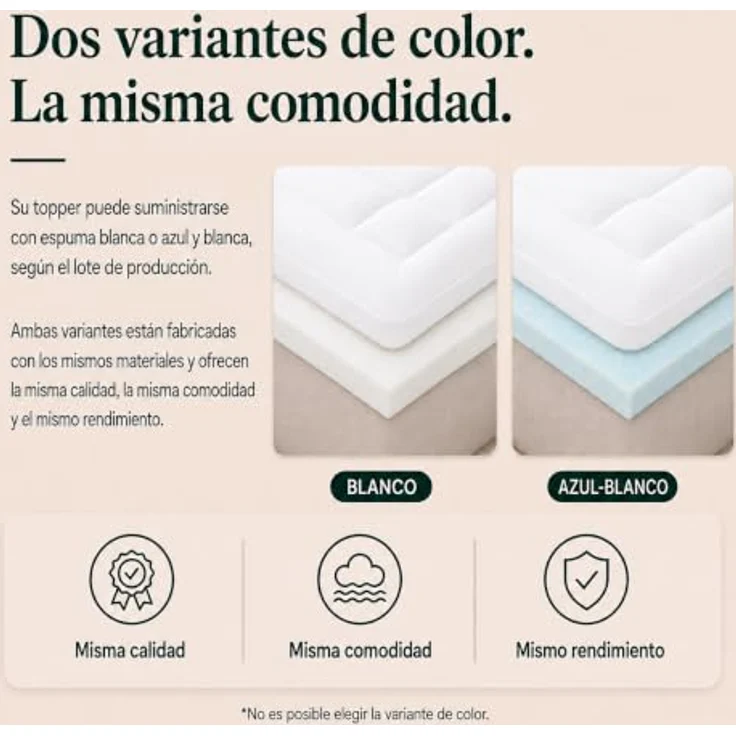 Zinus Mattress Topper, Polyester, Weiß, 190 x 135 cm | Zweilagig, weich, gepolstert und atmungsaktiv mit 4 elastischen Bändern – Bild 9