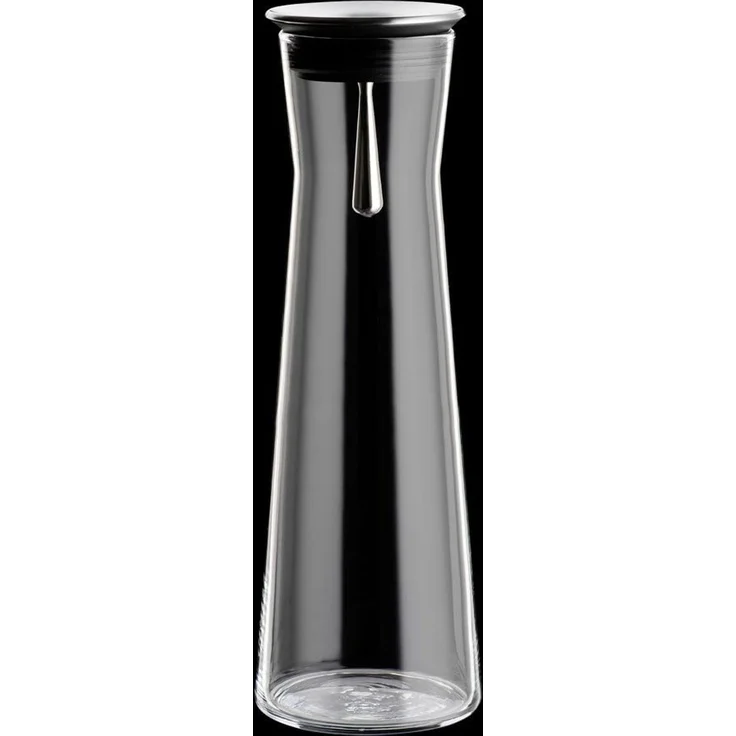 Bohemia Cristal 093 006 103 Simax Karaffe Ca. 1100 ml Aus Hitzebeständigem Borosilikatglas mit Praktischem Ausgießer Aus Edelstahl ''Indis'' – Bild 7