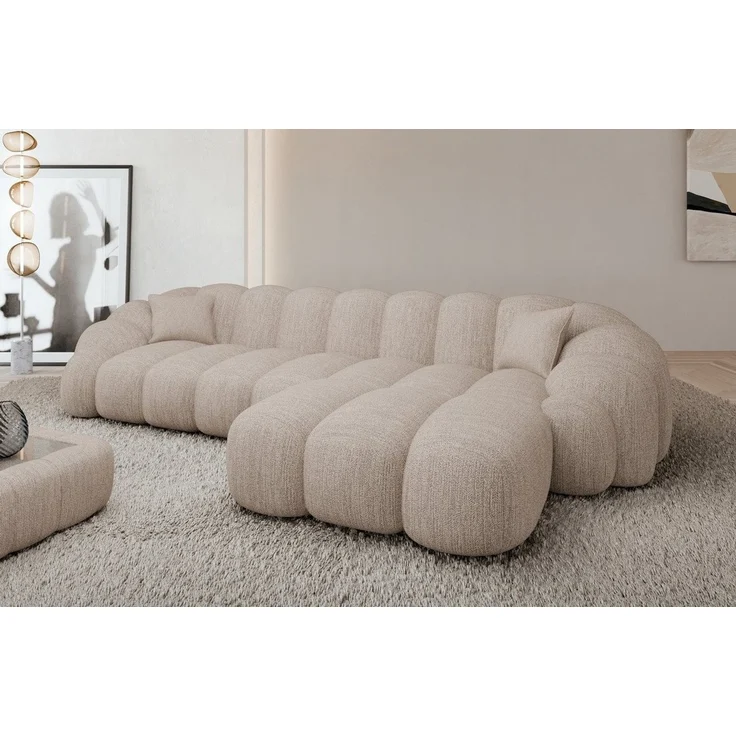 Sofa Dreams Polsterecke Rajada L Form kurz Stoff – Bild 1
