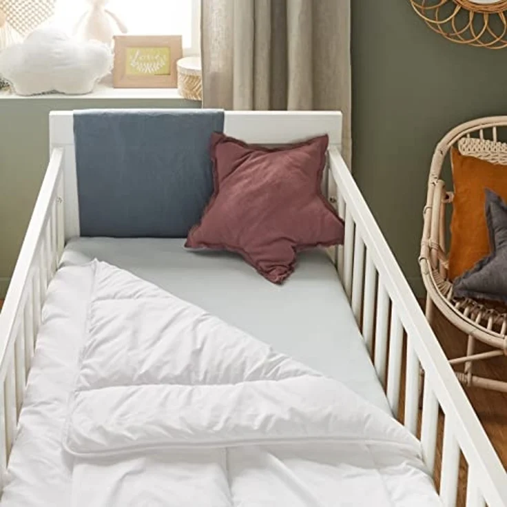 P'tit Lit – Baby-Steppdecke | Kinder – 75x120 cm – Anti-Milben-Decke – ideal für Bett 60x120 cm – 100 % Mikrofaser – Oeko Tex® – Bild 3