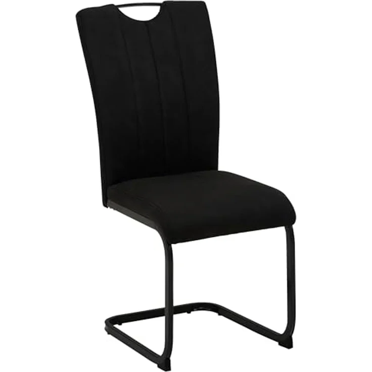 Home affaire Freischwinger Napoli (Set, 4 St), Vintage-Mikrofaser Bezug, Belastbarkeit bis 130kg, im 2er oder 4er Set – Bild 4