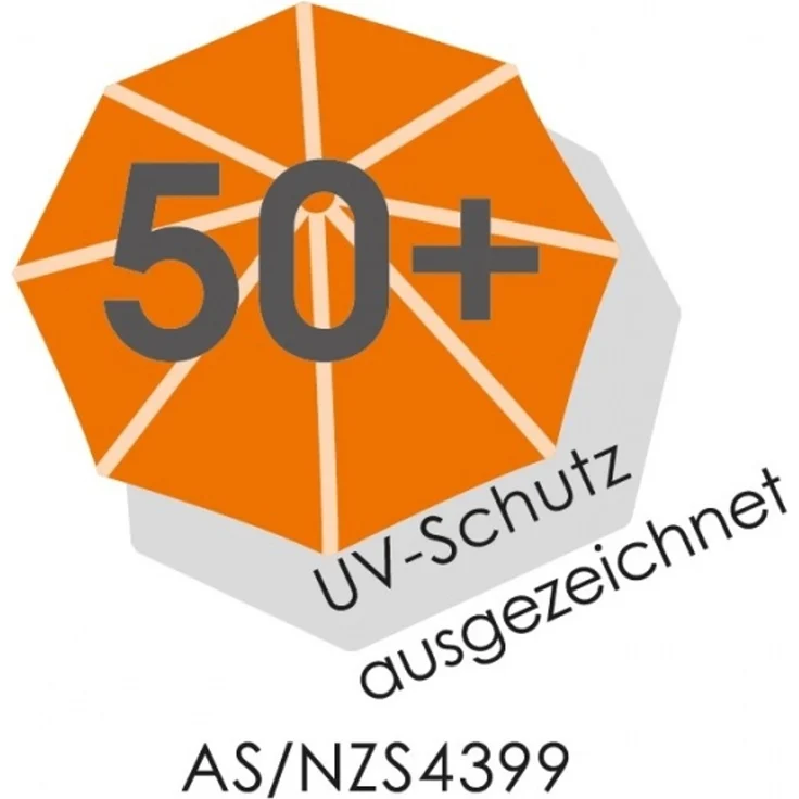 Sonnenschirm Malaga 300/8 rund, Ø ca. 300 cm anthrazit – Bild 5