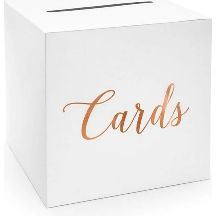 partydeco Geschenkbox Umschlagbox "Cards" – Bild 1