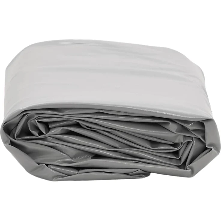vidaXL Abdeckplane Grau 2,5x4,5 m 650 g/m² 156045 – Bild 3