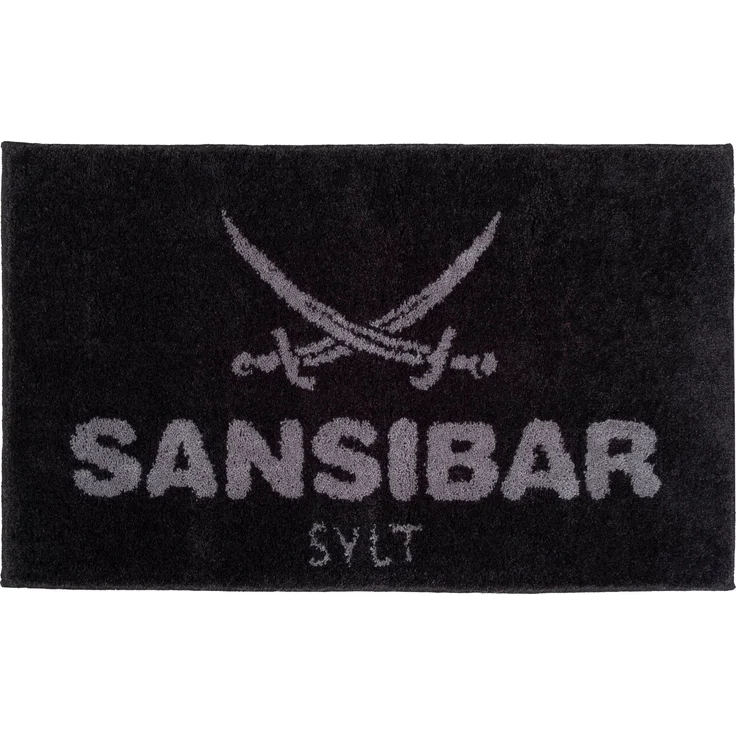 Badematte SANSIBAR BL 60x100 cm grau Badteppich Badvorleger Duschvorleger Duschmatte Badeteppich