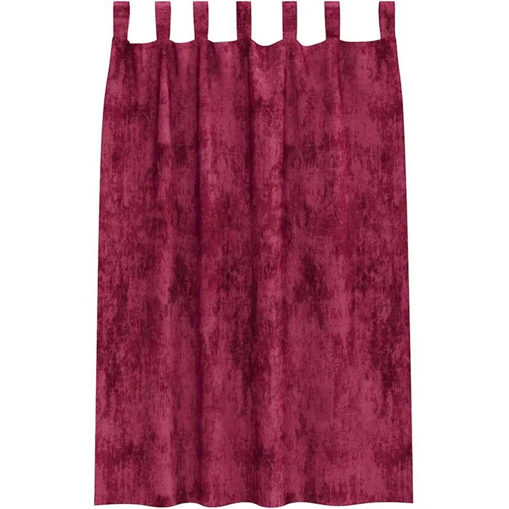vidaXL Samtvorhänge 2 stk. Weinrot 175 x 140 cm Samt 4107714 – Bild 4
