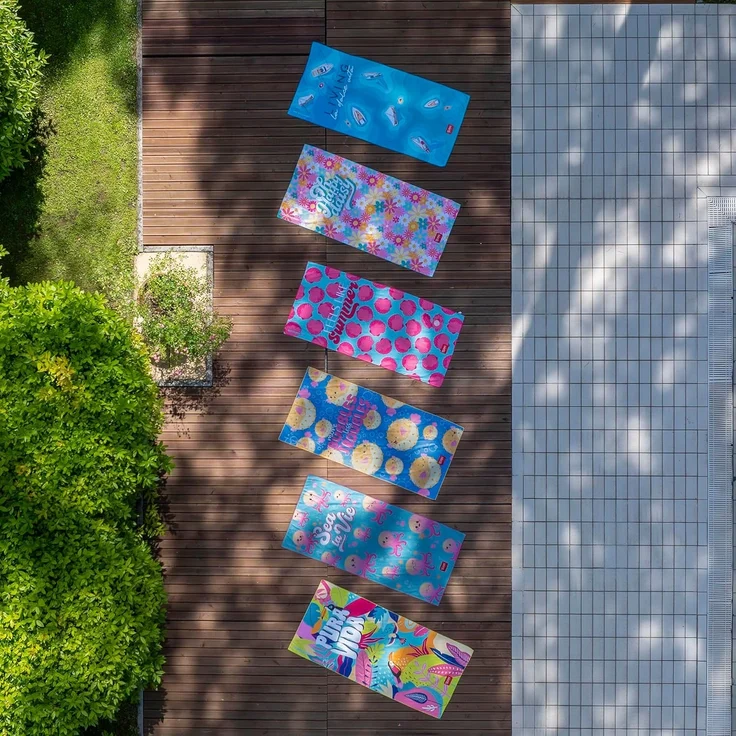 Legami Strandtuch 85x180 cm La Dolce Vita 85% Polyester, 15% Polyamid – Bild 7