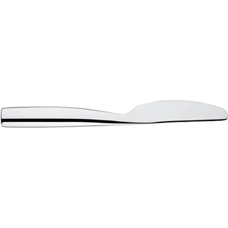 Alessi Tafelmesser, Stahl, Silber, 3 x 26 x 5 cm, 6-Einheiten
