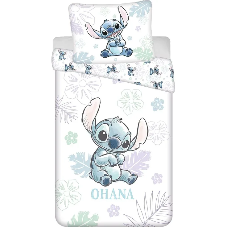 Lilo and Stitch Design Kuschelige Bettwäsche Baumwolle, 140x200 cm & 70x90 cm