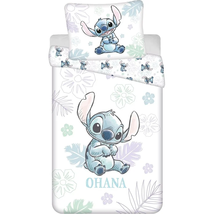 Lilo and Stitch Design Kuschelige Bettwäsche Baumwolle, 140x200 cm & 70x90 cm