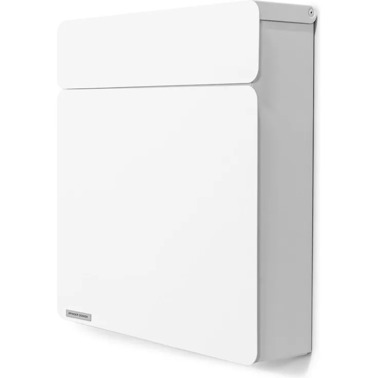 Spinder Design Briefkasten Inbox Weiß
