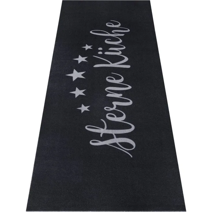 HANSE Home Küchenläufer Fünf Sterne Küche, rechteckig, Höhe: 3 mm, Küchen-Teppich, Rutschfest, Pflegeleicht, Flur, Eingang, Esszimmer