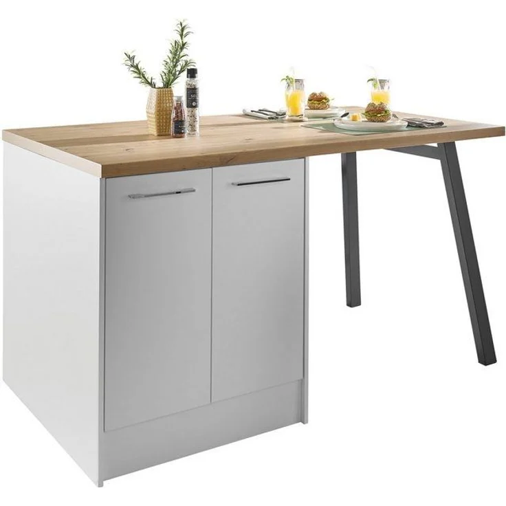 BASIC by Balculina Kücheninsel Turin, Breite 150cm – Bild 4