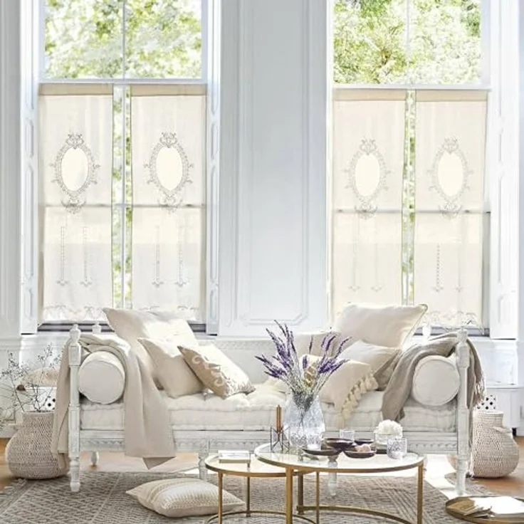 Mirabeau Scheibengardine Gardine Loiret creme – Bild 3
