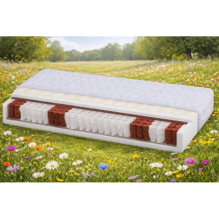 Taschenfederkern Matratze 90x190 #4087 – Bild 1