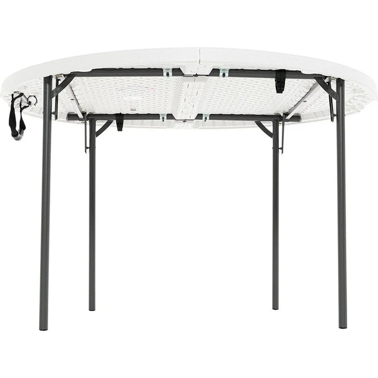 Lifetime Kunststoff Klapptisch | Runder Klapptisch – Bild 2