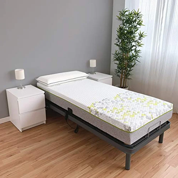 Duérmete Online Premium Fisiocare One Celliant Viskoelastische Matratze, Anpassungsfähigkeit und Komfort, Reparatur (alle Maße), 100 x 180 cm – Bild 2
