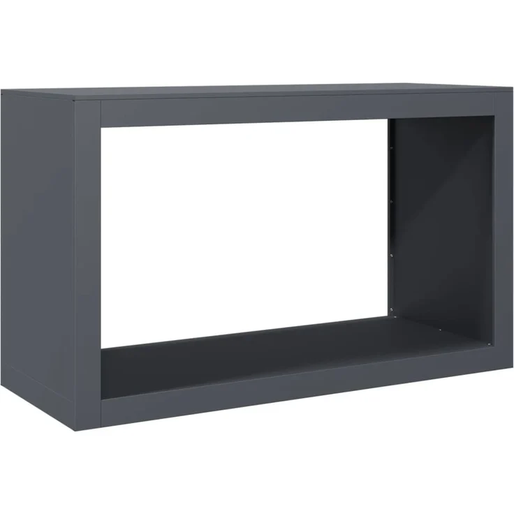 vidaXL Brennholzregal Anthrazit 100x40x60 cm Stahl 850984 – Bild 1