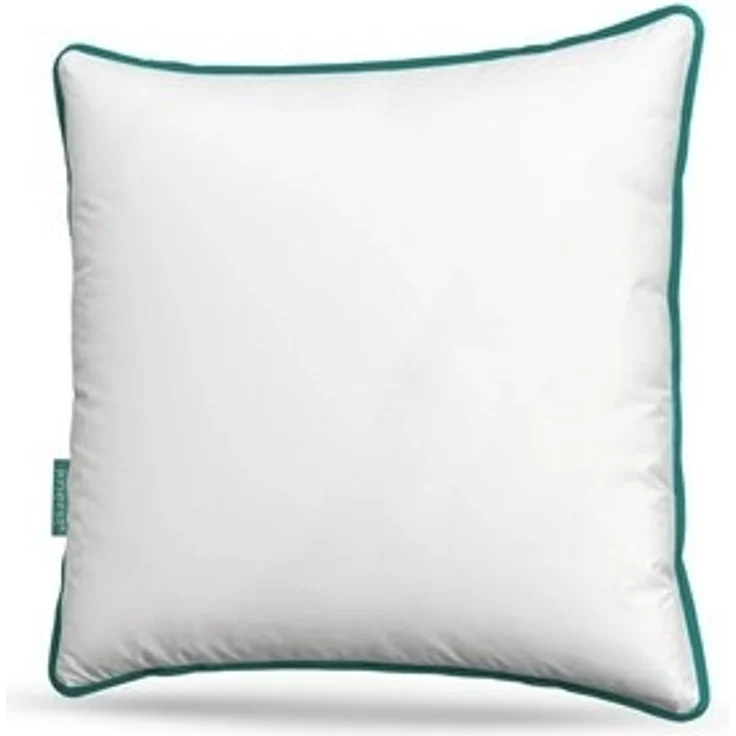 KNERST Kopfkissen Kopfkissen Fitform Technologie 100% Polyester, Füllung: FitForm Technologie – 100% Polyester, ergonomisches Schlafkissen ideal für jede Schlafposition, Kissen mit eleganter, grüner Biese – Bild 6
