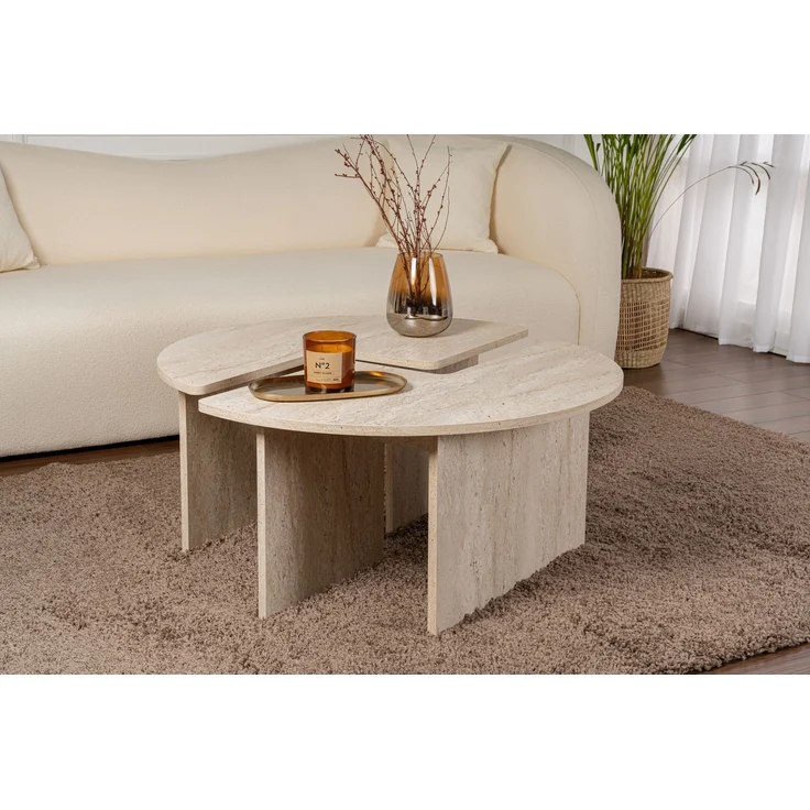 Skye Decor Couchtisch 100% MELAMINE COATED PARTICLE BOARD, 90 cm x 41 cm x 18 mm 241NRD14 – Bild 1