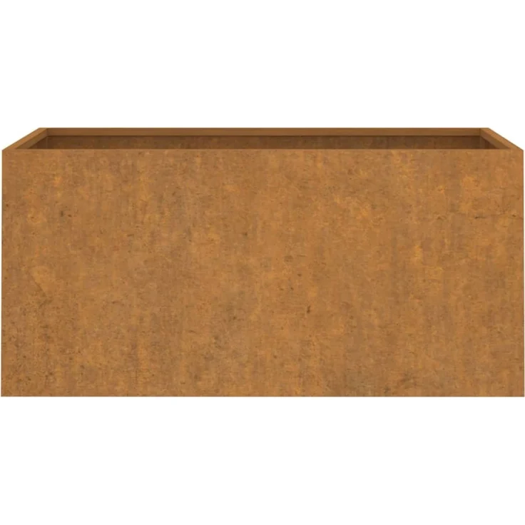vidaXL Pflanzkübel 62x30x29 cm Cortenstahl 821556 – Bild 4